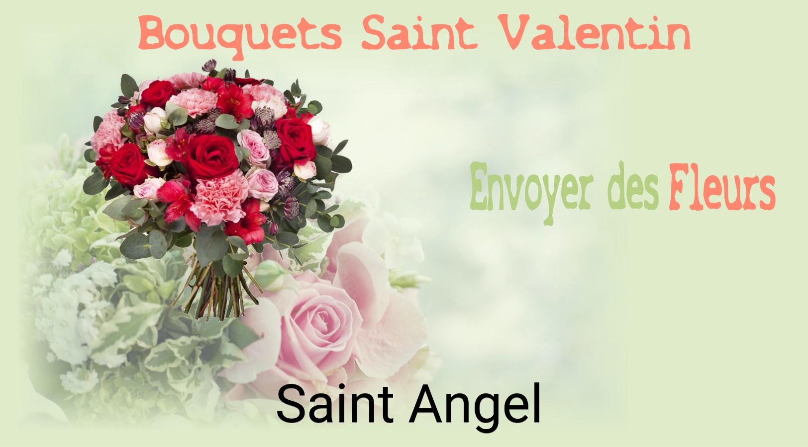 Roses de Saint-Valentin livrées à Saint-Angel